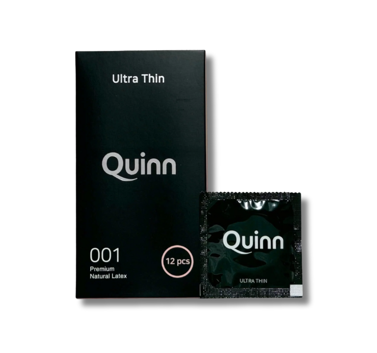 Bao cao su siêu mỏng Quinn Hàn Quốc hộp 12 chiếc
